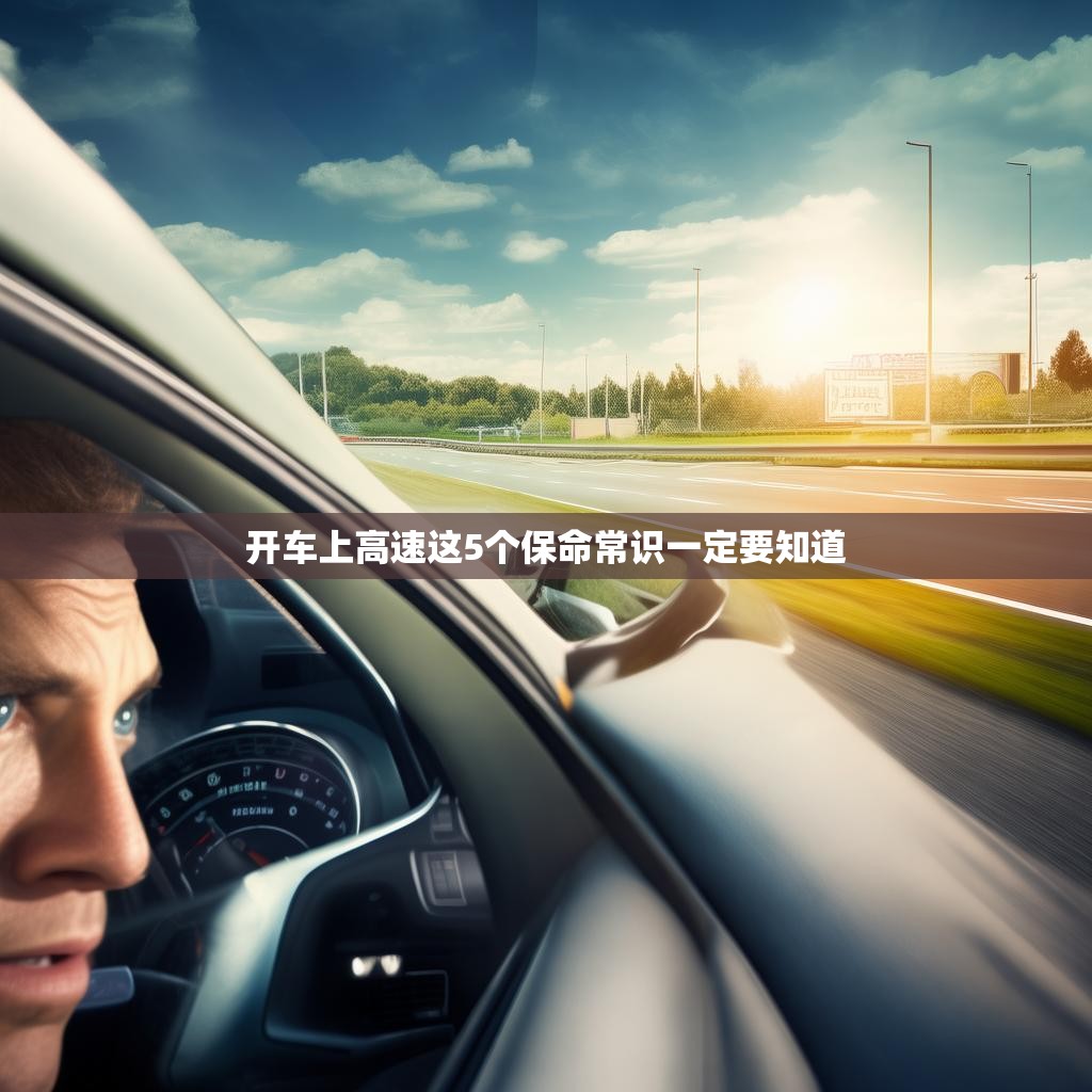 开车上高速这5个保命常识一定要知道